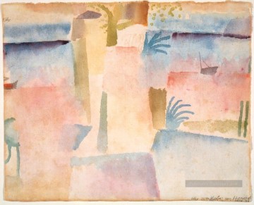  Vue Tableaux - Vue vers le port de Ha Paul Klee